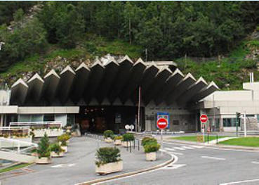 Tunnel du Mt Blanc côté français